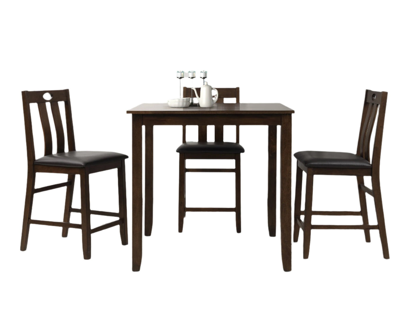 Bristol 5 Piece Counter Dining Set (Table + 4 Chairs)