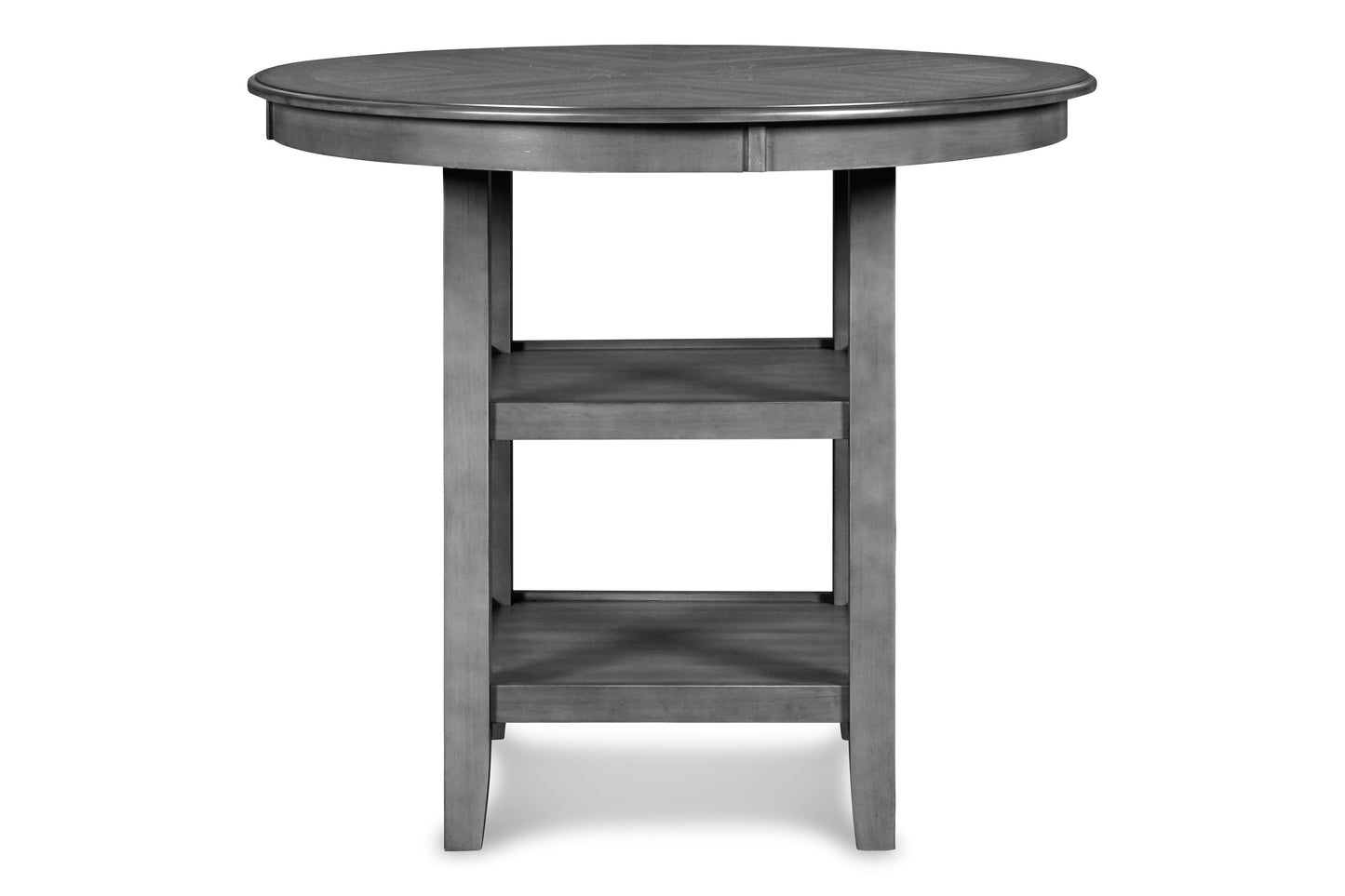 Gia 5-Piece 42" Round Counter Dining Set (Table + 4 Chairs)