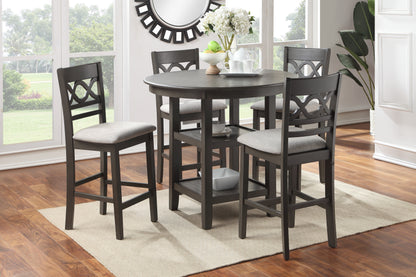 Cori 5-Piece Counter Dining Set (Table + 4 Chairs)