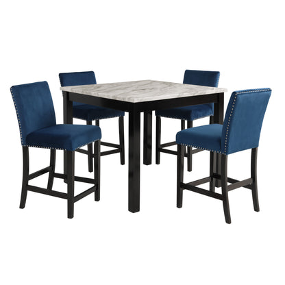 Celeste 5 Piece Counter Dining Set