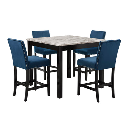 Celeste 5 Piece Counter Dining Set