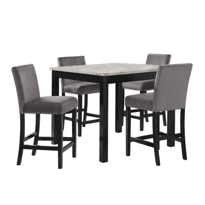 Celeste 5 Piece Counter Dining Set