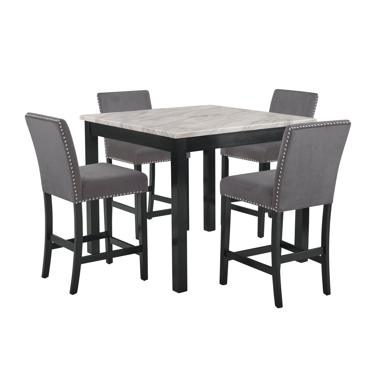 Celeste 5 Piece Counter Dining Set