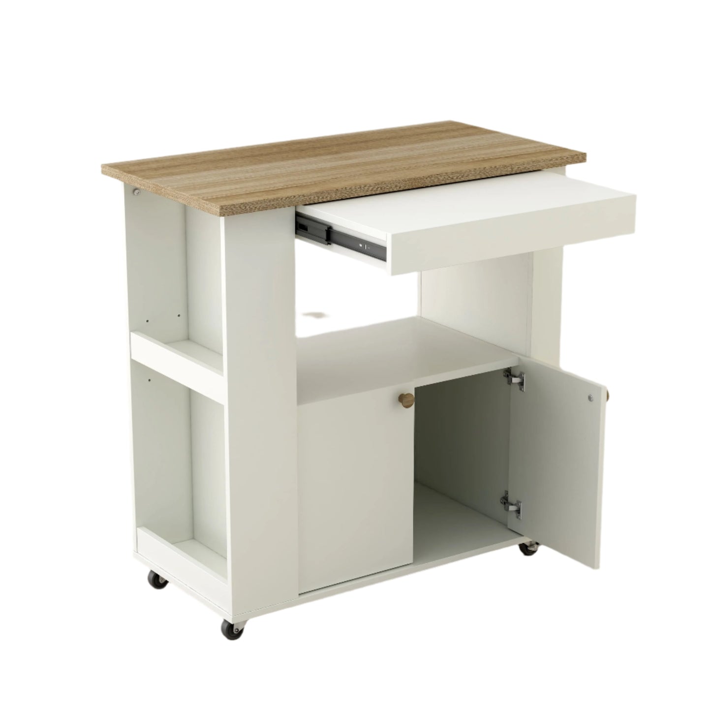 Aston 33.5" Kitchen Cart