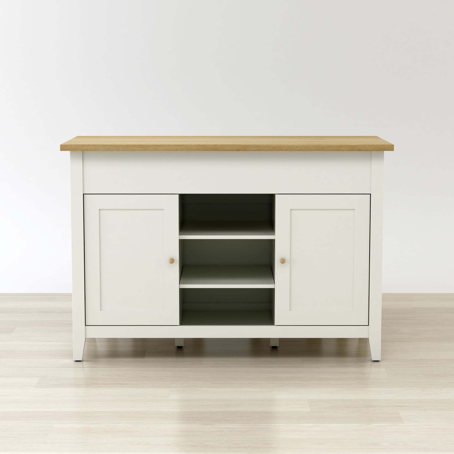 Delphi 53" Kitchen Island Cabinet