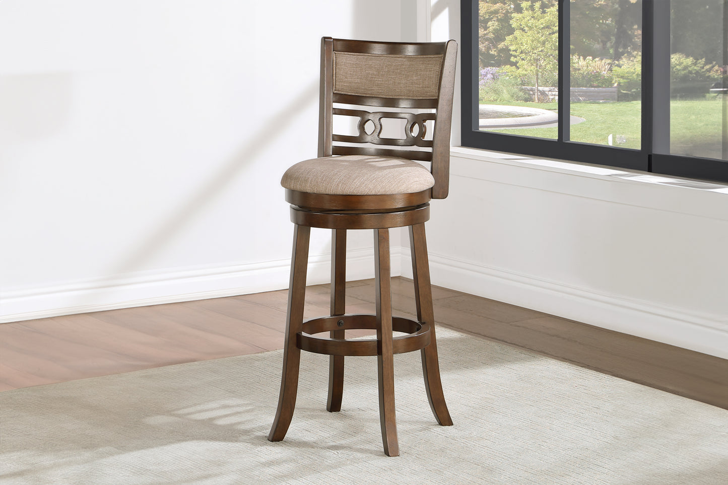 Gia Swivel Bar/Counter Stool