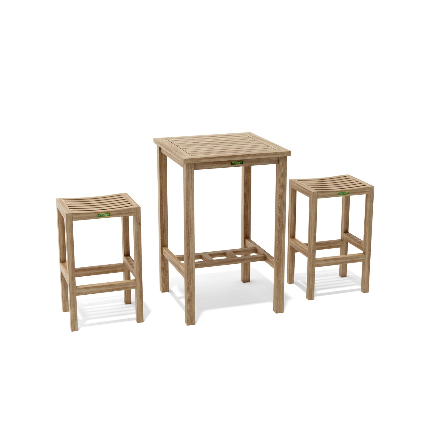 Bahama Montego 3-Pieces Square Bar Set