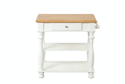 Avondale White Kitchen Island