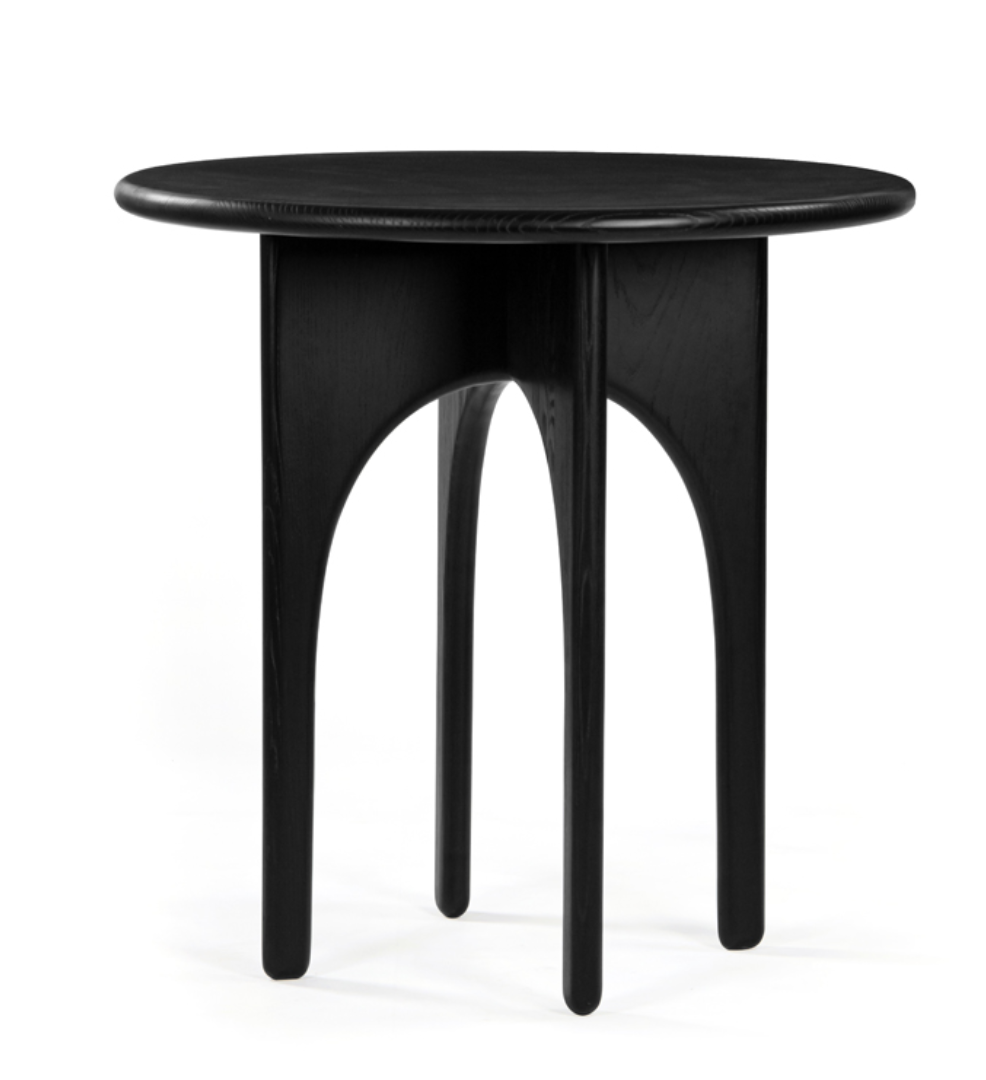 Luna Oak Counter Table – Charcoal