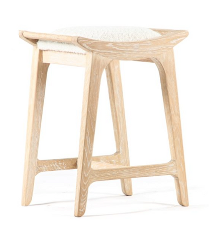 Porter Solid Oak Counter Stool