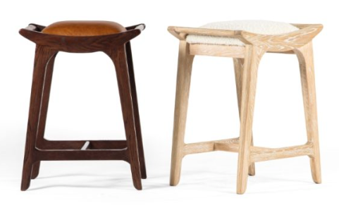 Porter Solid Oak Counter Stool