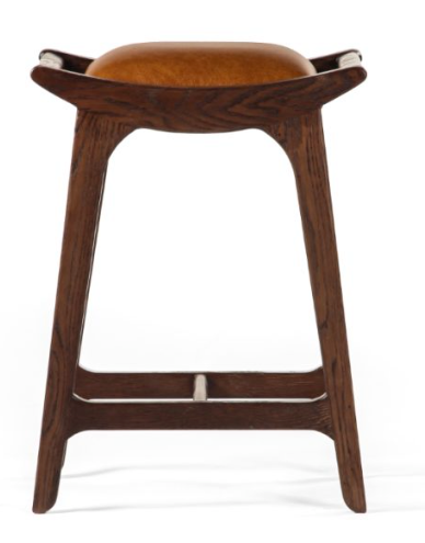 Porter Solid Oak Counter Stool