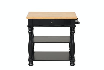 Avondale Black Kitchen Island